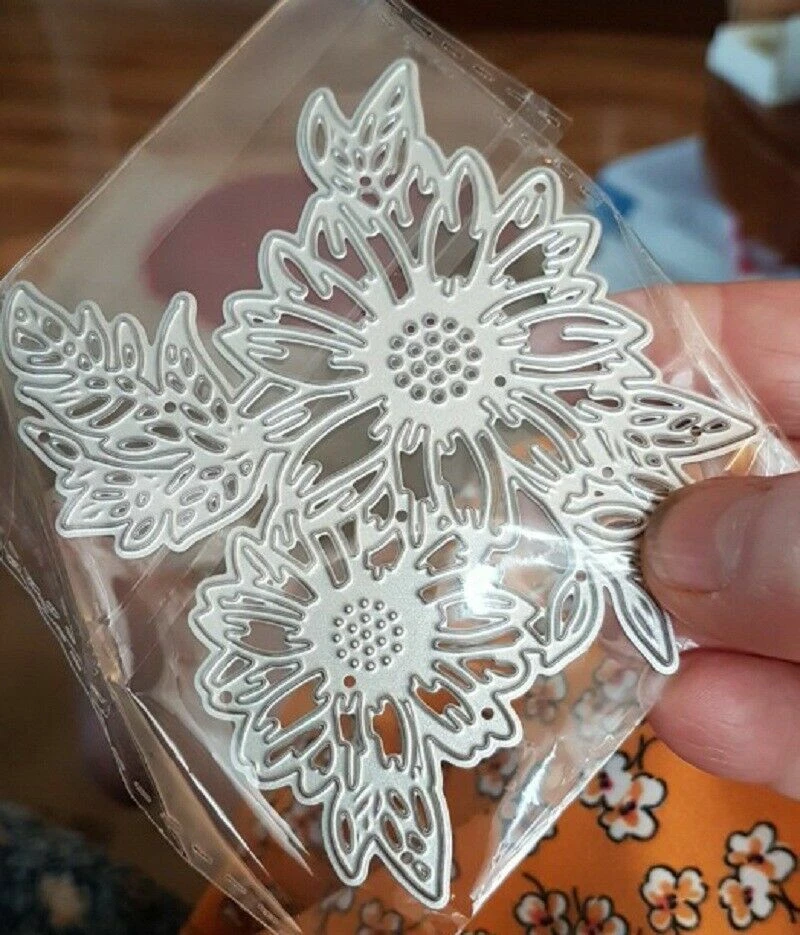 Blumen Metall Cutting Dies Scrapbooking Stanzschablone Embossing Präge Stencil - Bild 3 von 4