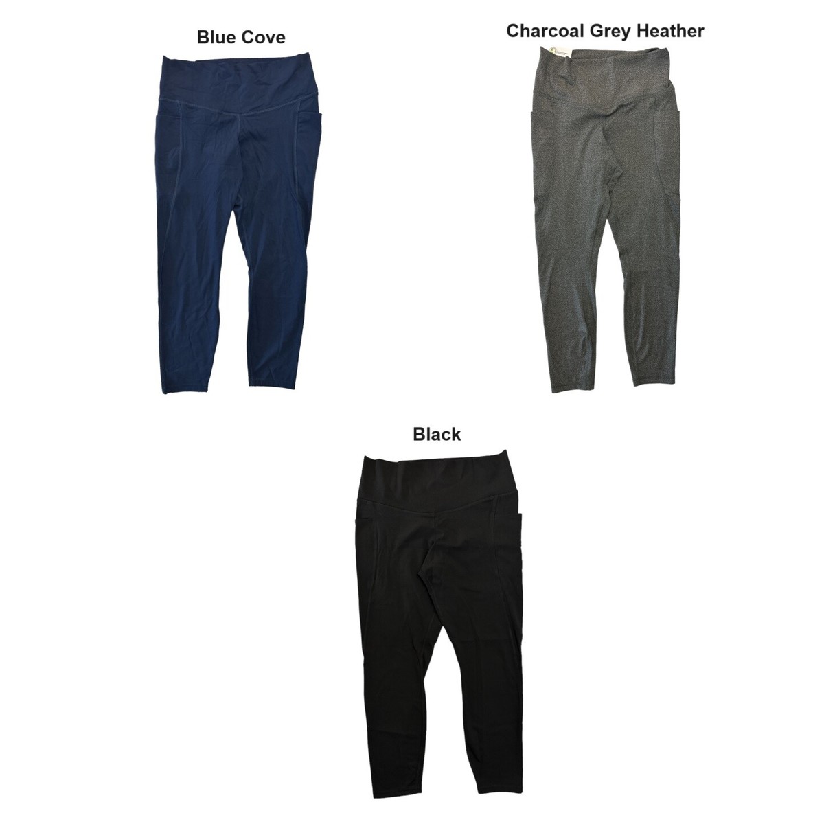 Member's Mark Women's High-Rise Ankle Leggings - 25" Inseam, 4-Way Stretch, Pockets 10 thumbnail image