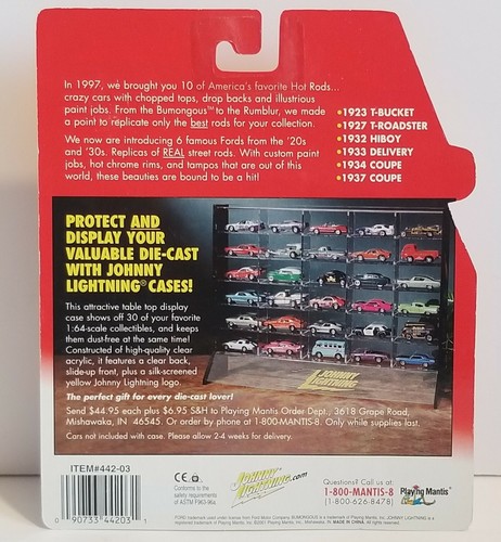 2001 Johnny Lightning Hot Rods 1932 Hiboy scala 1:64 1/64 DIECAST - Foto 2 di 6