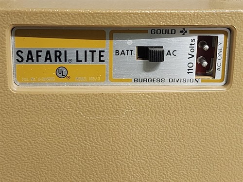 Burgess Safari Lite - Working - Lot #2 - Picture 2 of 10