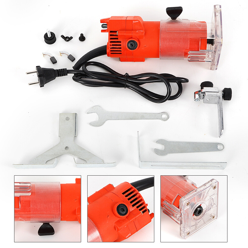 1/4'' Electric Hand Trimmer Palm Router 