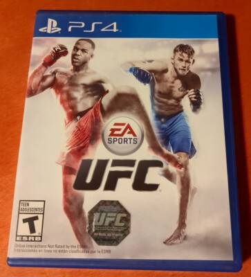 Ea Sports UFC Sony Playstation 4 PS4 electronic arts  ultimate fighting  zuffa