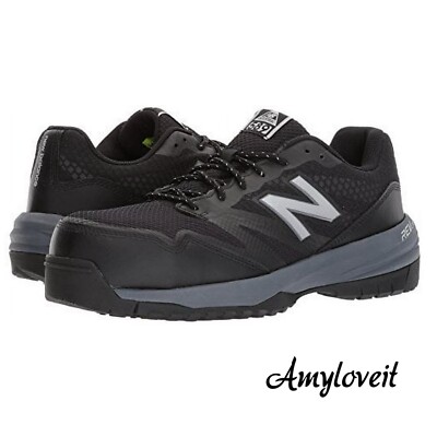 New Balance Black Men\'s Athletic Industrial Work Sneakers 589 New Balance 589 ESD Men main image 4