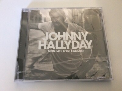 JOHNNY HALLYDAY.  MON PAYS C EST L AMOUR CD ALBUM NEW AND SEALED.   J1 