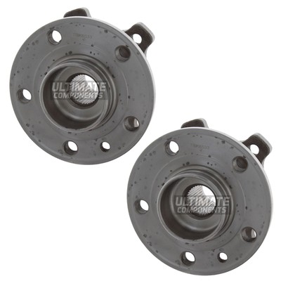 Rear Wheel Bearing Hubs Kits For Volvo S60 2010-2014 136mm Flange 5 Stud Pair