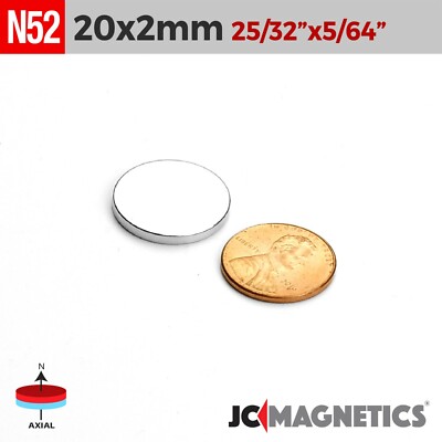 100 MAGNETI NEODIMIO 8X2 MM CALAMITA POTENTE FIMO CERAMICA MAGNETE CALAMITE - Foto 3