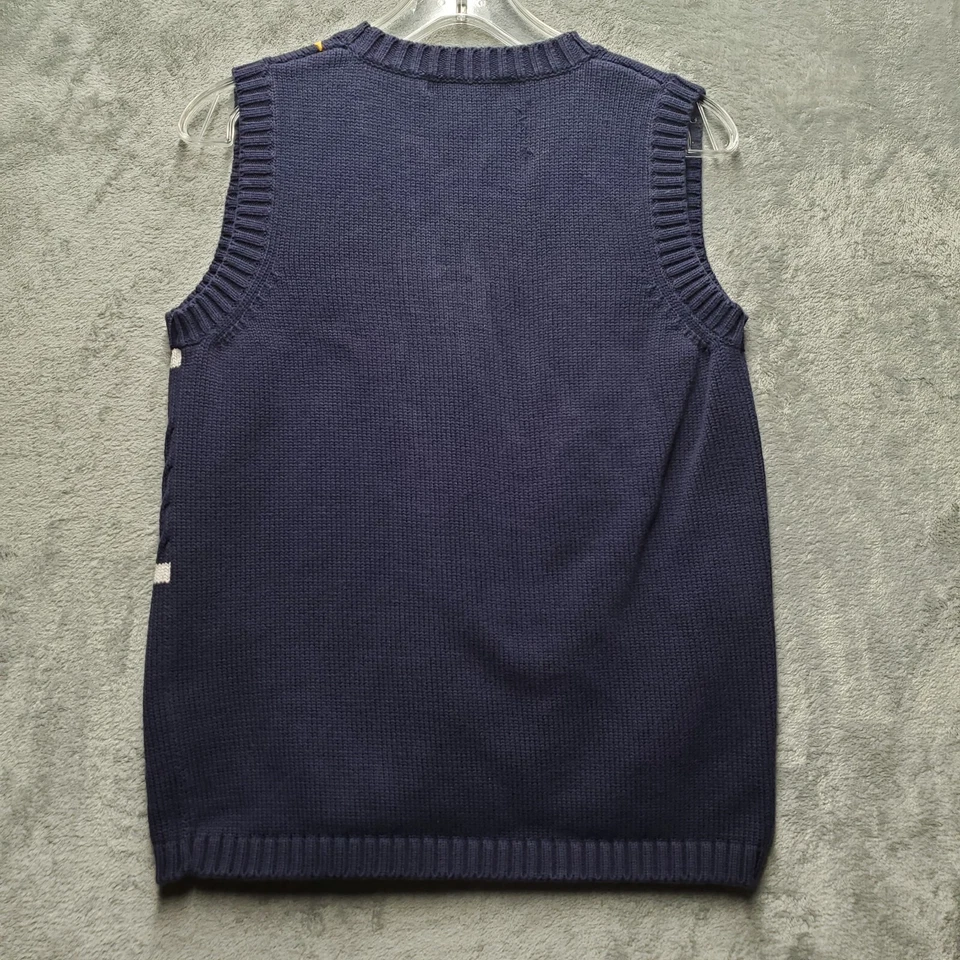 Preston & York Chaleco Mujer P Petite Azul Suéter Chaleco Navegación Náutica Casa de Campo Foto 2 de 4