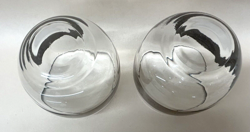 Women's Army Corps WW2  25th Anniversary 1967 Roly Poly Bar Glasses Set of 2 - Picture 9 of 9