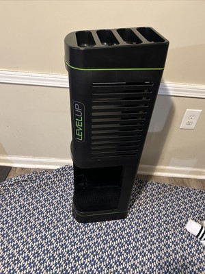 LEVEL UP Xbox 360 Game/DVD Storage Tower 36'' Tall Great Condition