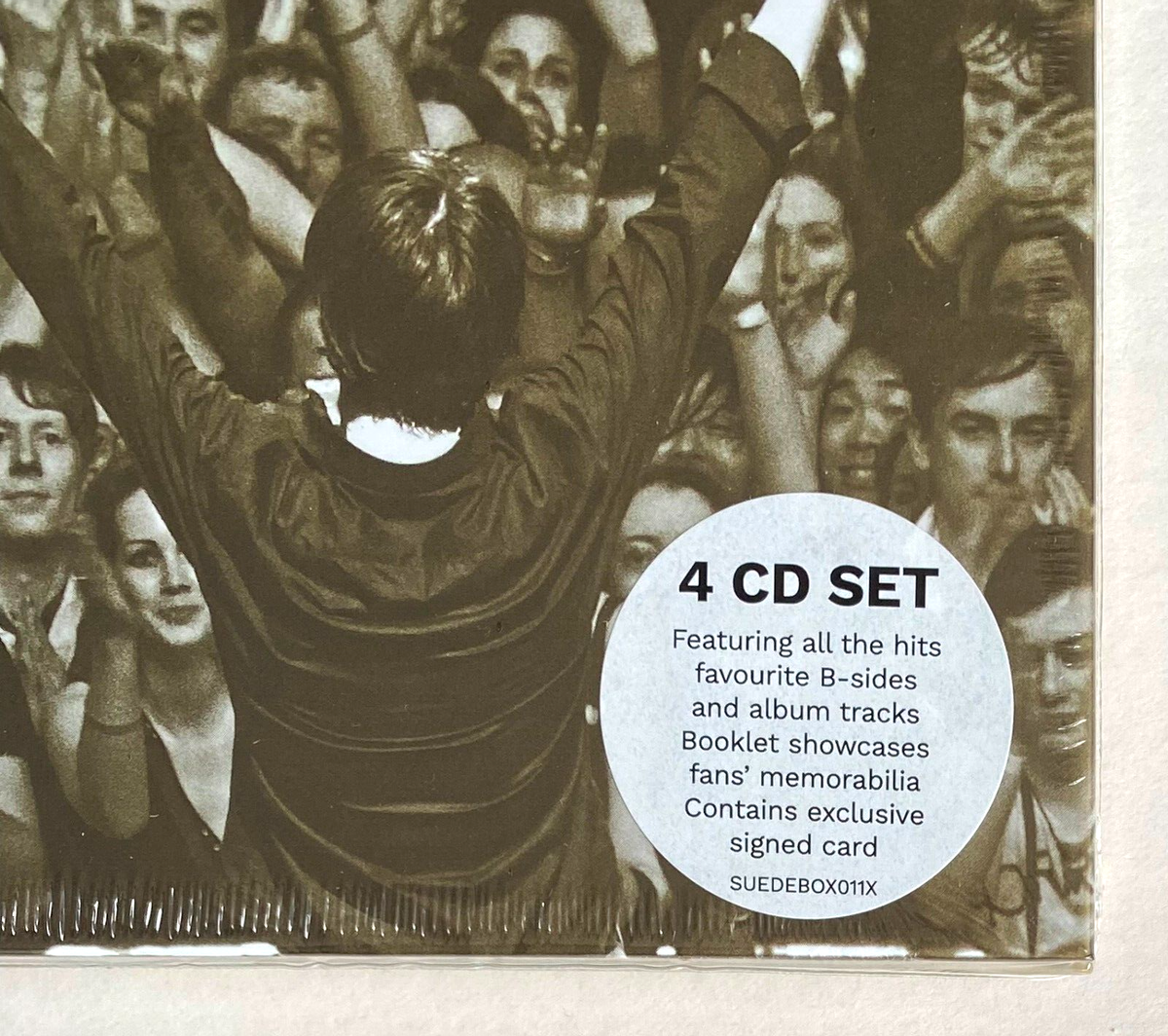 SUEDE * BEAUTIFUL ONES - THE BEST OF 92-18 * SIGNED LIMITED 4CD