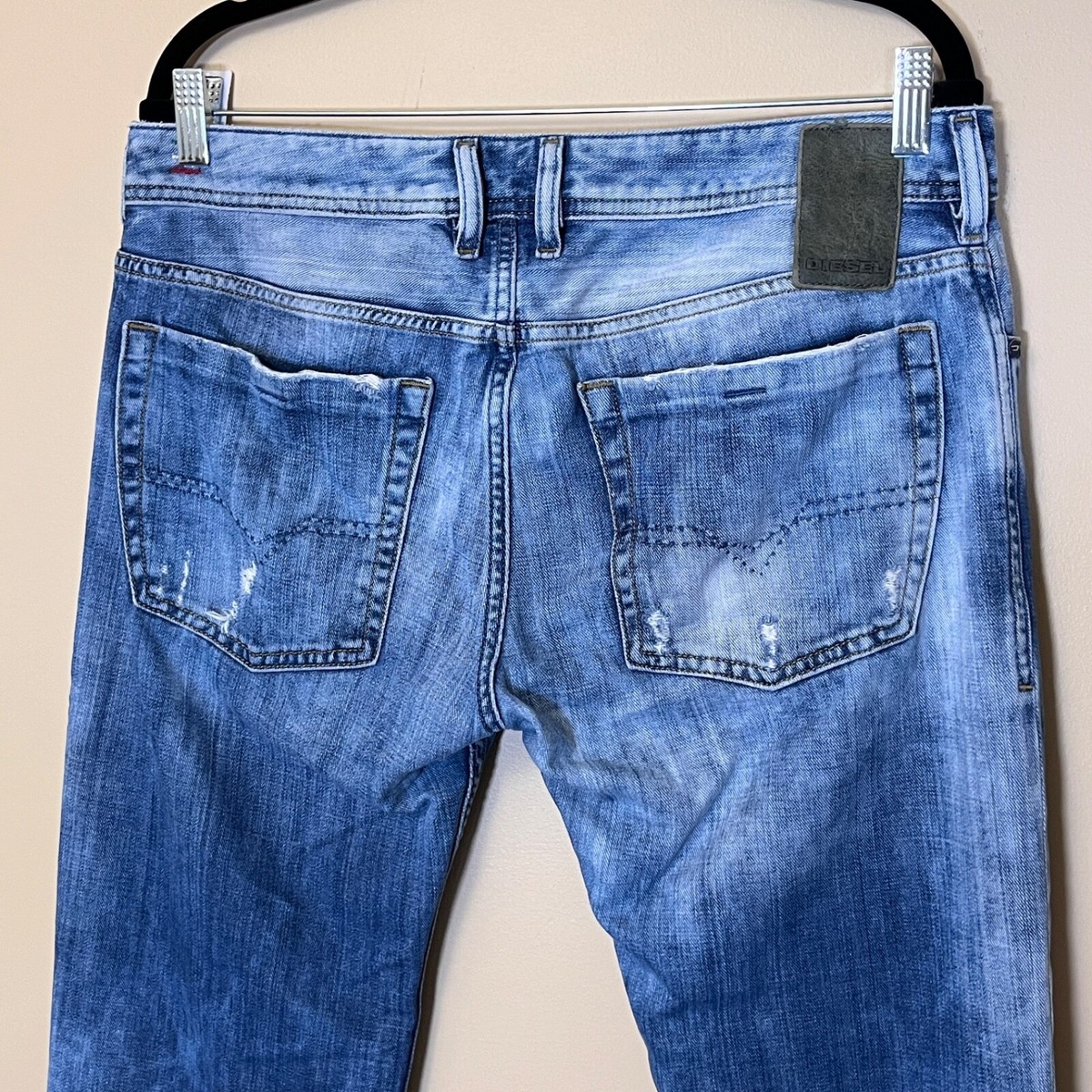 Diesel Zatiny Blue Eyecons 2012 Bootcut Button Fly Jeans - Men