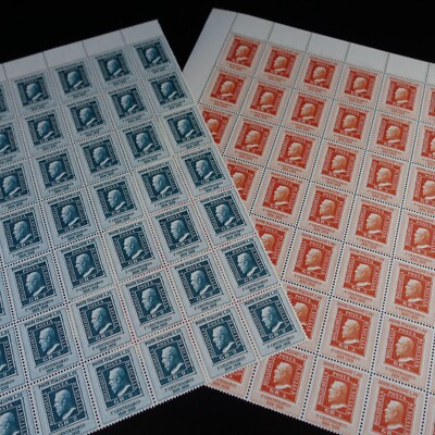 Italy - Stamp Sheets - Stamp Of Sicily No. 778/779 X56 Mint ** Luxe MNH