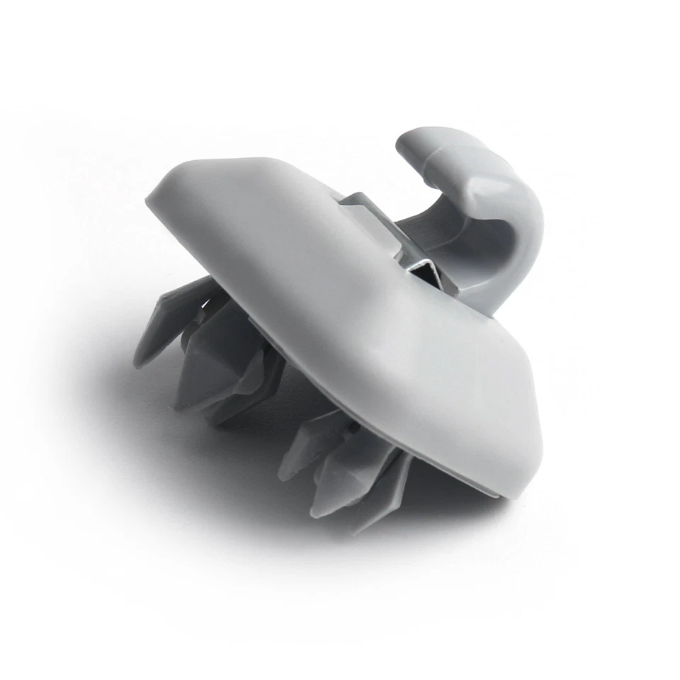 Grey Sun Visor Clip 8E0857562A fits for Audi A3 A4 A5 Q5 A7 B6 B7 B8 S4 S5 .. Foto 3 de 4