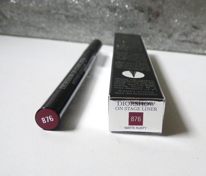 Dior Diorshow On Stage Liner in 876 Matte Rusty Full Size