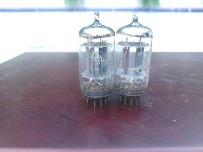 1 X ECC83 / 12AX7 TELEFUNKEN TUBE. 1960s PROD. SMOOTH PLATES.