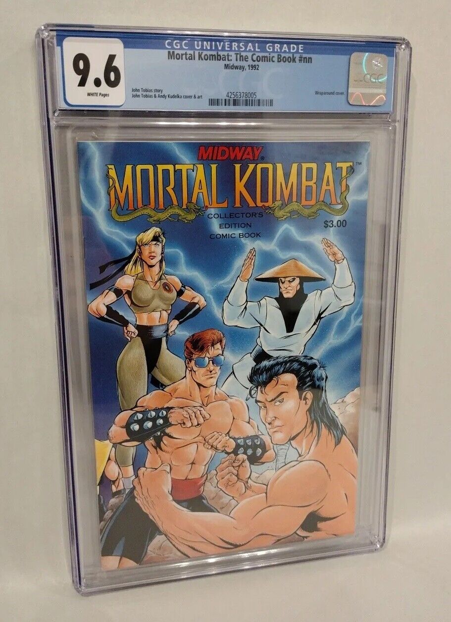 MORTAL KOMBAT (1992) Midway Comic 1st Appearance Mailaway Issue CGC 9.6