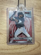 Dylan Crews Chrome Rookie RC 2025 Bowman's Best Card #27 Washington Nationals