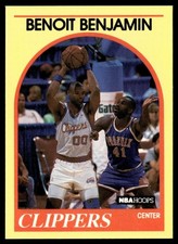 1990-91 Hoops 100 Superstars Benoit Benjamin Los Angeles Clippers #43