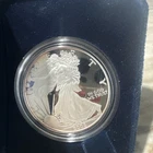 2005 W American Eagle Silver Proof, in OGP w/COA #13