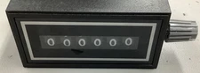 Trumeter 2-1006 Electromechanical Counter 6-Digit, 8W, 115VAC (B642)