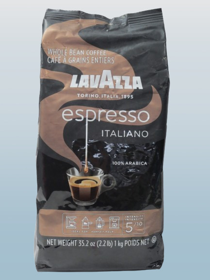 LAVAZZA ESPRESSO ITALIANO 100% ARABICA WHOLE BEAN COFFEE 35.2 OZ NWOB