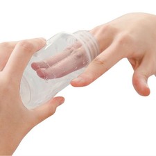 Manual Breast Pump Adjustable Suction Silicone Hand Breast Feeding Pump