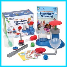 STEM Explorers Superhero Science , Critical Thinking, Experiments for Kids, M...