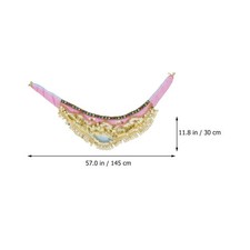  Jupe Sequin Danse Jupes De Du Ventre Accessoires Costumes Pour Femmes