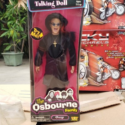 The Osbourne Family Ozzy 12in Talking Doll Ages 3+ (Unopened)