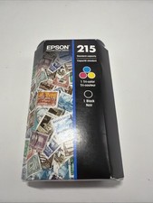 EPSON 215 Ink Standard Capacity Black  Color Cartridge Combo Pack Ex:8/28