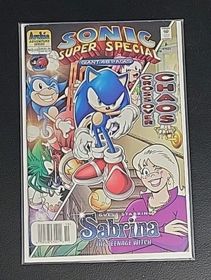 Archie Sonic T Hedgehog, Super Special #10, Sabrina the teenage witch crossover