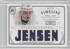 2013 Panini National Treasures Rookie Timeline 84/99 Nicklas Jensen #RT-NJ 0w0l