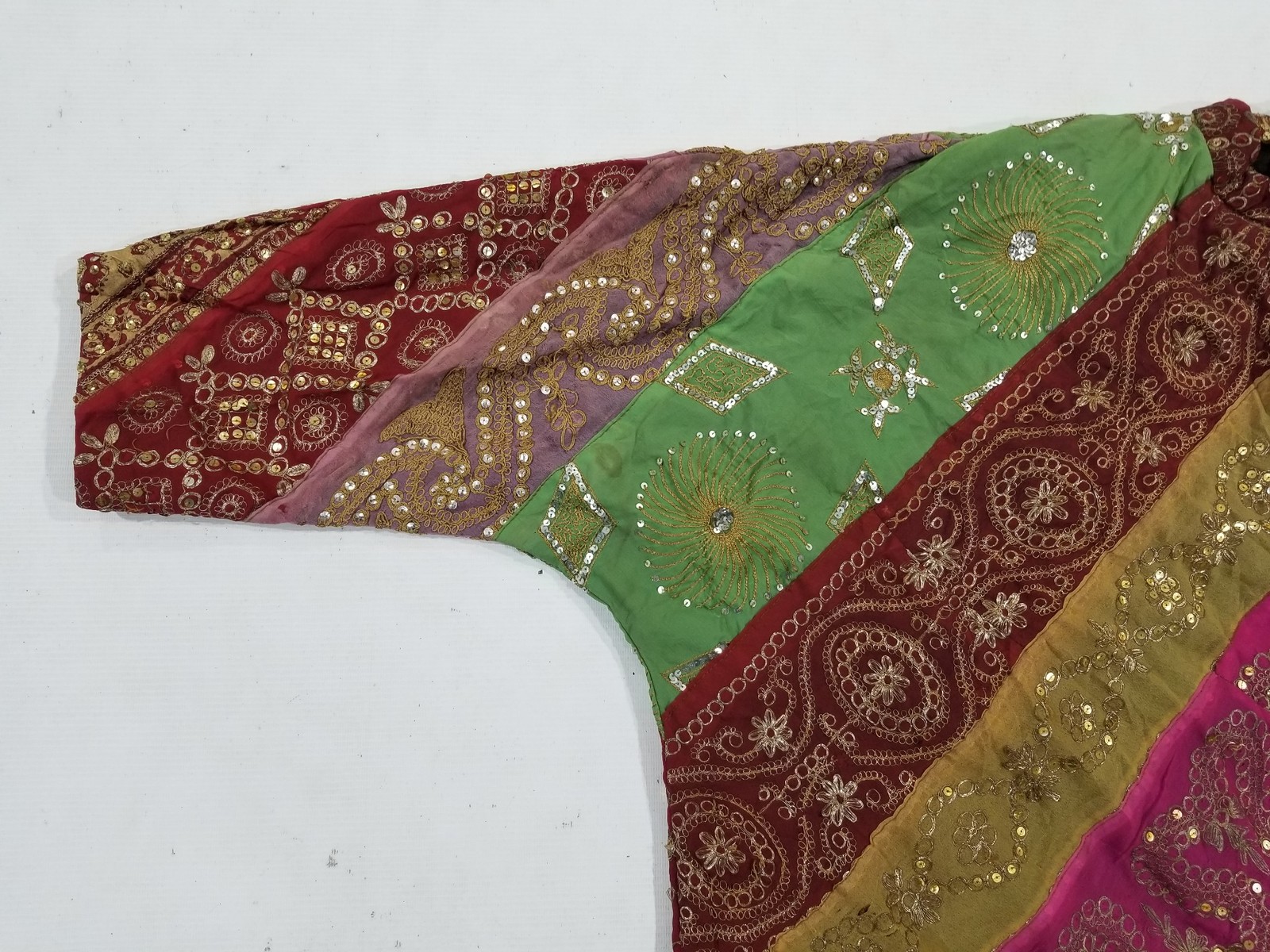 Antique Traditional Indian Patchwork Embroidered … - image 5
