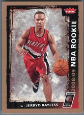 2008-09 Fleer Portland Trail Blazers Jerryd Bayless #211 Rookie