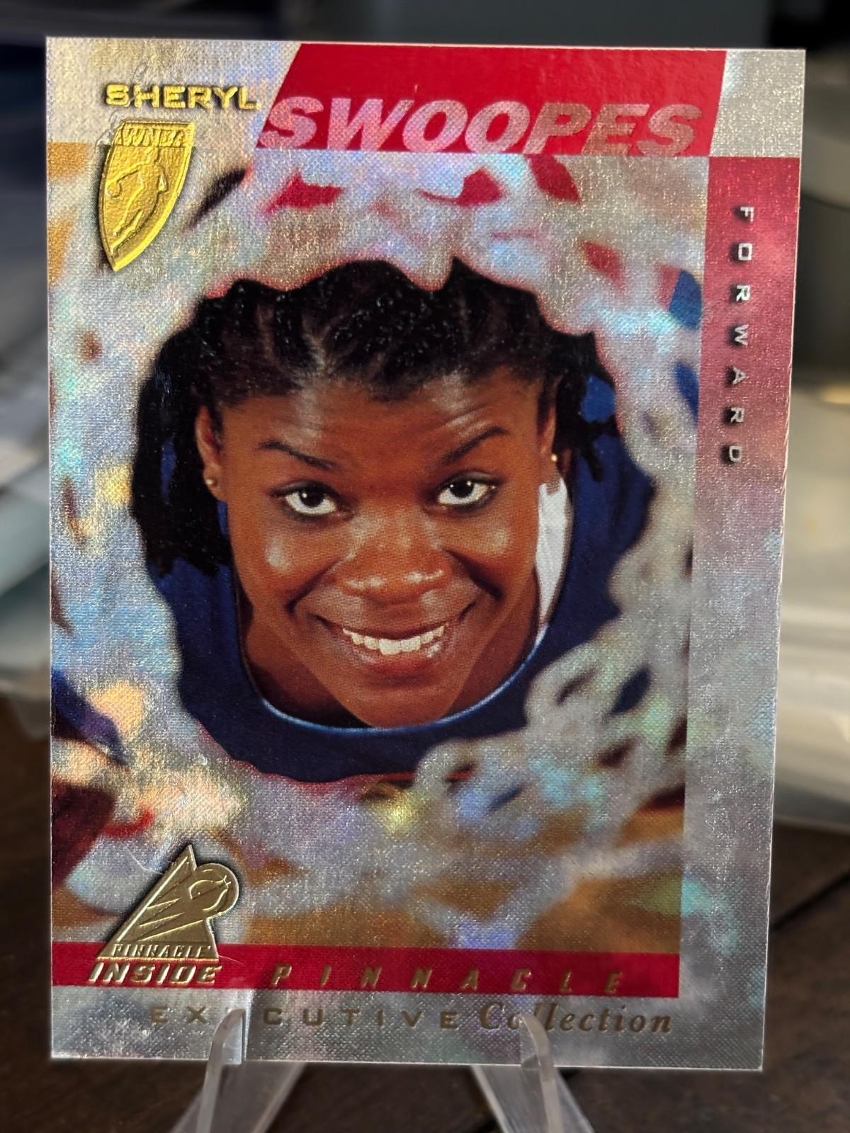 1997 Pinnacle Inside WNBA #26 Sheryl Swoopes RC