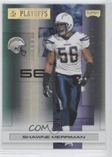 2007 Playoff NFL Playoffs Gold Holofoil 2/25 Shawne Merriman #83 0a7