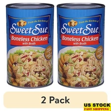 Premium Boneless Chicken Breast Canned 50oz Ready to Eat Healthy Protein New