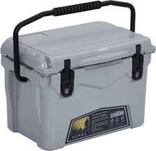 20 QT Hard Cooler Box Camping Cooler Portable Insulated Ice Chest Cooler Box