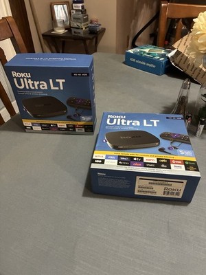 1 Roku Ultra LT 4K Streaming Device Black