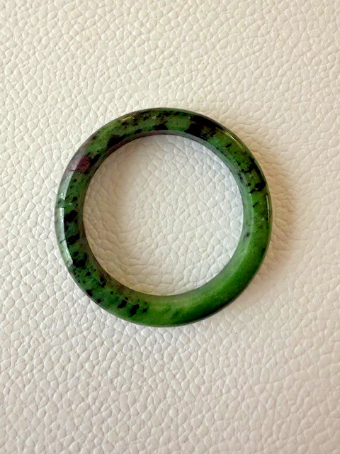 Green Ruby Zoisite Bangle Bracelets Bangle - image 1