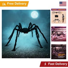 JOYIN Halloween Outdoor Decorations Giant Spider, 5 Ft Large Spider for Yard...