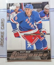 Brady Skjei 2015-16 Upper Deck Series 2 Young Guns  Looks Real Good Nrm-Mnt