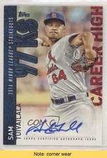2015 Topps Career High Auto Sam Tuivailala #CH-ST Auto READ 0m0