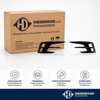 LÜFtungsgitter StossfÄNger Vorne Links Rechts Diederichs 4467148 FÜR Renault