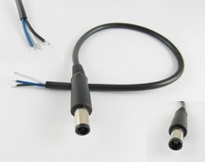 10pcs DC Cord Tip 7.4mm x 5.0mm Male Plug Connector Cable Laptop Replacement 1ft