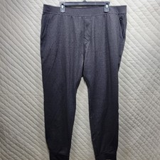 Pantalone Public Rec Gamechanger Uomo 40/32 Grigio Elasticizzato Zip Tasca Casual Conico