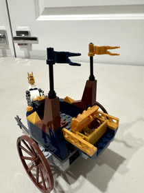 LEGO Castle: King's Battle Chariot (7078) - Fantasy Era Incomplete 2009 See Pics