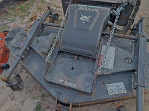 Bobcat brand  72-in mower skid steer deck attachment hydraulic