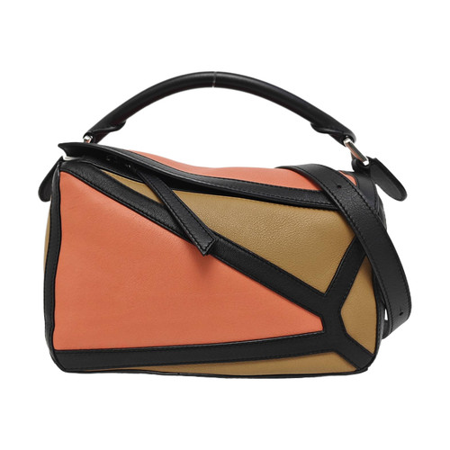 【Authentic】 LOEWE Puzzle Multicolour Leather Handbags (DDP)