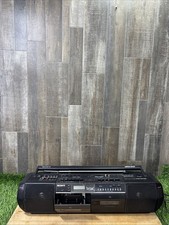 Sony CFS-DW50 Mega Bass Dual Cassette Boombox AM/FM Radio Parts Repair